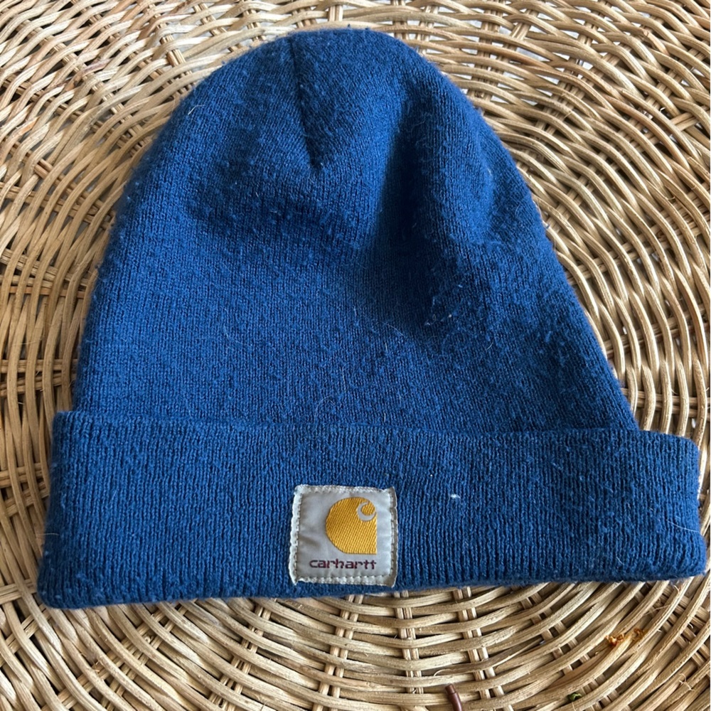 Carhartt blue winter hat